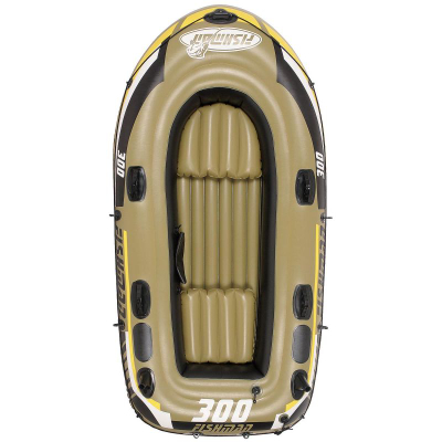Varkë me ajër Bestway Fishman 300 Set, 252 cm, 3 veta, jeshile
