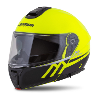 Helmetë moto Cassida Modulo 2.1, integrale, komode, e zezë