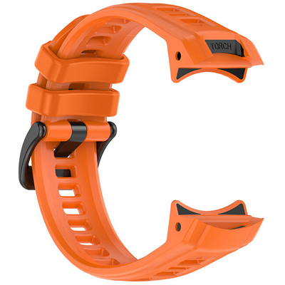 Rrip 4wrist, për Garmin Instinct 3 Solar dhe Instinct 3 AMOLED, 50 mm, portokalli