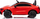 Makina me bateri Lean Toys Mercedes CLA 45s AMG 4x4, elektrike, e kuqe