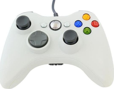 Kontroller Aptel KX13A, USB, Xbox 360, i bardhë