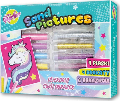 Lojë krijuese me rërë Stnux Sand Pictures Unicorn