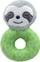 Lodër pelushi Tulilo Sloth Rattle, 16 cm, bezhë