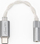 Adapter audio MoonDrop Echo A, USB C në 3.5mm, DAC AMP për me vete, gri