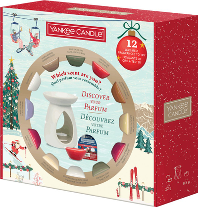 Set dhurate me dyll me aromë Debenhams Wax Melt Discovery, me disa aroma, për ngrohës dylli
