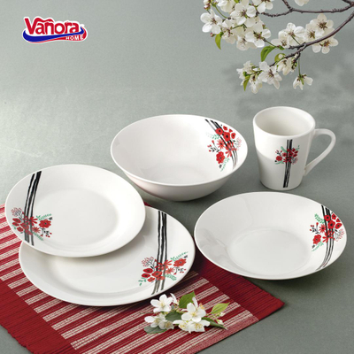 Filxhan porcelani REYA, 310 ml, i bardhë