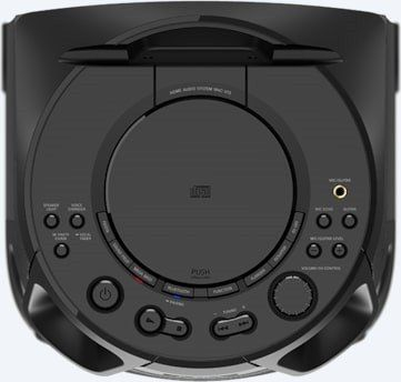 Sistem muzikor Sony MHC-V13, me Bluetooth dhe LED, ngjyrë e zezë