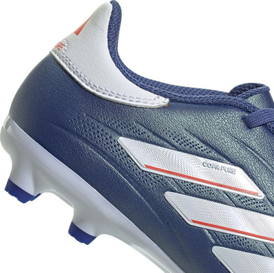 Këpucë futbolli Adidas Copa Pure 2 League Junior, për kalamoj, për fushë me bar të fortë, blu