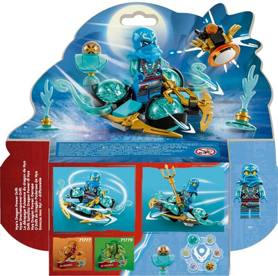 Set LEGO® NINJAGO® 71778 Nyin's Dragon Spinjitzu Attack, 57 pjesë