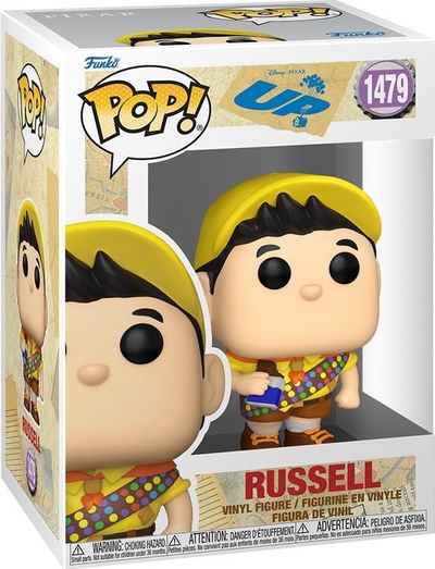 Figurë vinili Funko Pop Disney Pixar Up Russell, edicion për koleksionistë, shumëngjyrëshe