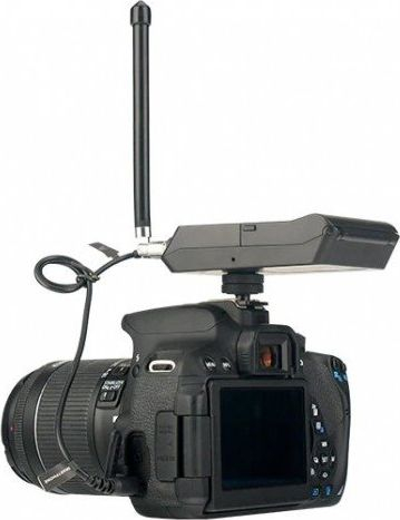 Sistem mikrofoni wireless BOYA BY-WFM12, VHF me 12 kanale, për smartphone, DSLR e PC, ngjyrë e zezë