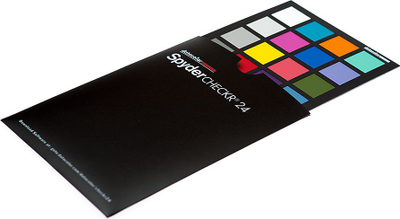 Tabelë kalibrimi ngjyrash Datacolor SpyderCheckr 24, 24 ngjyra, panel gri, i zi