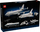 Lodër ndërtimi Lego Icons Shuttle Carrier Aircraft 10360, model Boeing 747 me NASA Space Shuttle, për të rrit