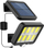 Reflektor LED BLOW Spotlight me sensor lëvizje, me panel diellor, i zi