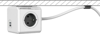 Kabllo zgjatëse PowerCube, 1,5m, e kuqe