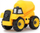 Lodër ndërtimi Jamara 405168 Construction Vehicle Set 9in2, set automjetesh pune, 2 shasi, e verdhë