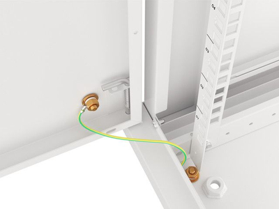 Kabinet muri Lanberg WF01-6609-00S, 19", 9U, gri
