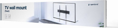 Mbajtëse muri për TV Gembird WM-70F-01, 37-70", 40 kg, e zezë
