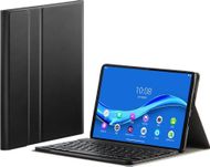 Këllëf me tastierë Bluetooth Strado BTRP10 për Realme Pad 10.4, layout QWERTY, i zi