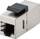 Lidhës keystone Wentronic Goobay 96100, CAT 6, STP, gri e zezë