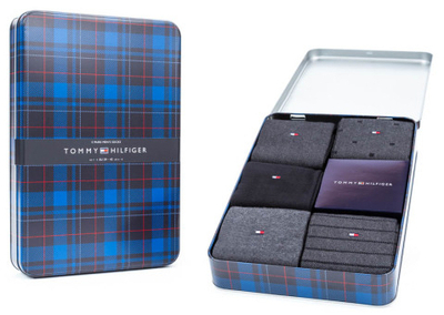 Set çorape Tommy Hilfiger 100000846-003, të hirta, nr 39-42 mTH1651-39-42