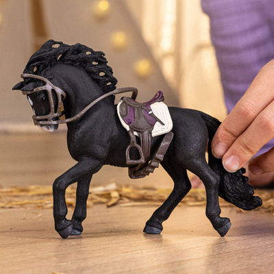 Figurine Schleich Horse Club Pura Raza Espanola Stallion, 15cm, me aksesorë, shumëngjyrëshe