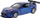 Макета автомобил MSZ Maserati GranTurismo MC GT4, размер 1:43, колекционерска, сина
