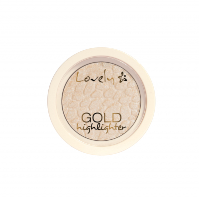 Pudër shkëlqyese Lovely Gold