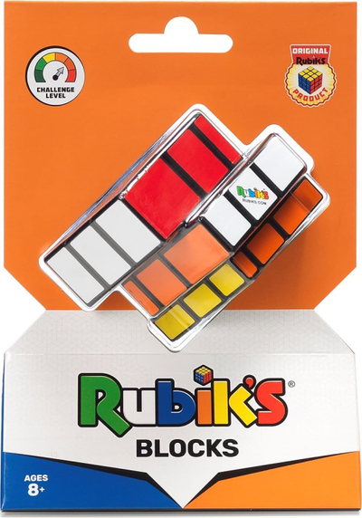 Lodër logjike Rubik's Blocks, 3x3, puzzle me shumë ngjyra