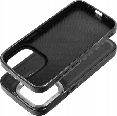 Kapak telefoni Tok Milano Case për iPhone 12 / 12 Pro, mbrojtës, i zi