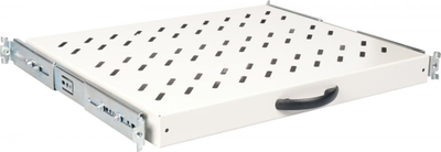 Rafte rrëshqitëse për kabinet 19" LevelOne Equip 280602 EZVS-19-1-60-G, 1U, 60 cm, gri