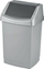 Kosh mbeturinash Curver 25L, kapak rrotullues, gri