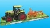 Lodër traktor me makineri bujqësore Macyszyn Toys, set fermë, shumëngjyrësh