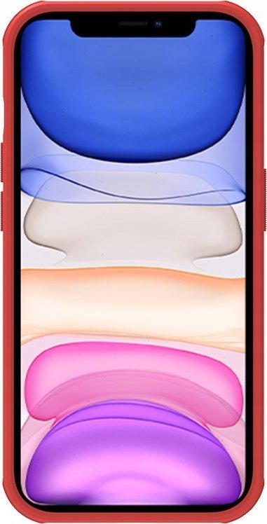 Mbështjellës telefoni Nillkin Super Shield Pro Apple iPhone 14 Pro, polikarbonat, i hollë, i kuq
