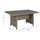 Set këndor alumini për dhomë dite HM5144.21, me 2 tabure dhe tavolinë, gri