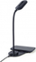 Llampë tavoline Gembird TA-WPC10-LED-01, e zezë