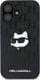 Kapak telefoni Karl Lagerfeld KLHCP16SPGKLCHPK, iPhone 16 6.1", hardcase, i zi
