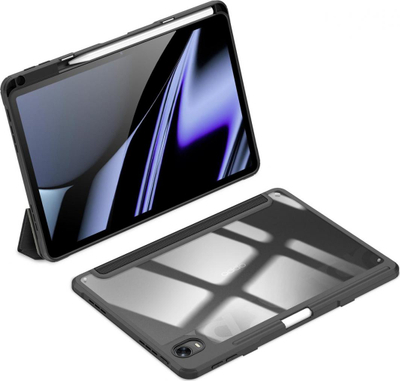 Këllëf tablet Dux Ducis Toby për Oppo Pad, me kapak Smart Case, me mbajtëse stylus, i zi