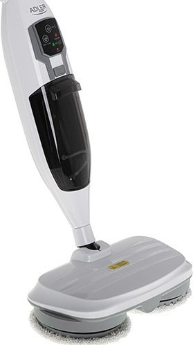 Fshesë me avull Adler AD 7052 Rotary Steam Mop, me funksion larje, me kabllo, e bardhë