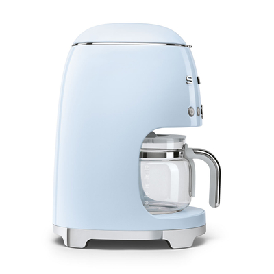 Makinë kafeje SMEG 50's Style DCF02PBEU, 1050 W, 1.4L, e kaltër pastel