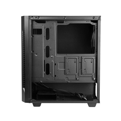 Kutia PC Chieftec Elox AS-01B-OP, ATX, 1x ventilator 120mm, e zezë
