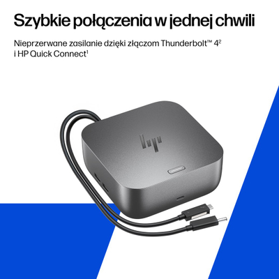 Приклучна станица HP Thunderbolt 4 Ultra G6, 280W, Thunderbolt 4 USB-C, црна