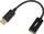 Adaptor video iBOX iadp4k, DisplayPort në HDMI, 4K, i zi
