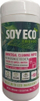 Peceta të lagta pastruese Soy Eco Universal, për zyra, 100 copë, të bardha