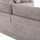 Divan këndor Symmet 314×314×90–102 cm (HM3269.01), gri