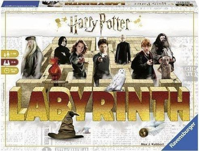 Друштвена игра Ravensburger Labyrinth Harry Potter, за деца и возрасни, шарена