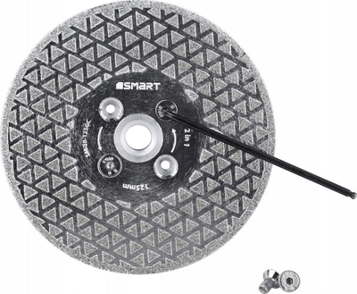 Disk prerës dhe bluarës SMART365 SM-10-125GC, diamant, 125mm