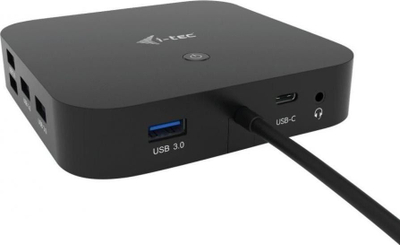 Docking station I-TEC C31HDMIDPDOCKPD100, USB-C, 2x 4K, PD 100W, gri