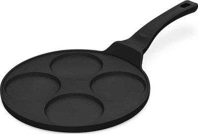 Tigan za palačinki BERLINGERHAUS Black Rose Collection BH-7795, površina titanijum, 4 mesta, crn