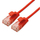 Kabllo rrjeti ROLINE GREEN UTP Cat6A Slim, 5m, halogen free, e kuqe